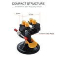 Mini Suction Vise Clamp Bench Clamp Universal Table Vise Base 360