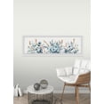 thumbnail image 3 of Marmont Hill Flowers and Leaves Framed Wall Art, 10" x 30", 3 of 6
