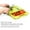 Yellow, variant on Usbinx Life 3-in-1 Multifunction Sink Strainer Cutting Board Storage Basket Plastic Cutting Washing Draining Container For Kitchen Efficient Durable Adjustable Size