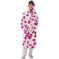 thumbnail image 4 of Ropa de cama Ropa infantil Albornoz grueso con capucha alargado Pijamas de terciopelo para niñas Camisón de poliéster para niñas, 4 of 7