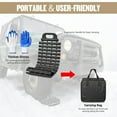 thumbnail image 5 of Yescom 31"x11" Tire Traction Mats Emergency Recovery Track for Car Truck in Mud Snow, 5 of 10