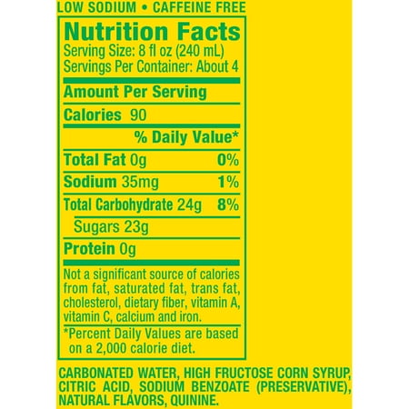 Canada Dry Tonic Water with a Twist of Lime, 1 L