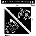 thumbnail image 3 of Graduation Dog Bandanas, My Mom Graduated Dog Outfits, 2 Pcs Adjustable Triangle Double-Layer Reversible Pet Bandanas for Small Medium Large Dogs, 3 of 6