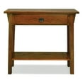 thumbnail image 1 of Leick Furniture Wood Mission Console Table in Russet Oak, 1 of 12
