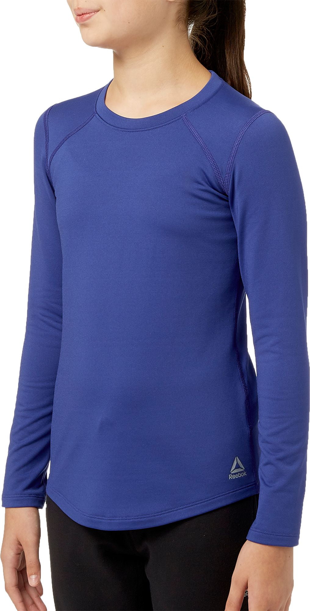Reebok Reebok Girls Cold Weather Compression Crewneck Long Sleeve