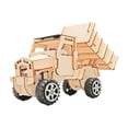 thumbnail image 1 of Kit de modelo de coche, rompecabezas 3D, construcción, manualidad, experimento científico, camión solar para niños de 7 a 14 años, juguete científico, 1 of 8