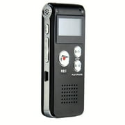 YIYUN Rechargeable Digital Voice Recorder 8GB – 650 Hours Audio Storage, MP3 Player Function, Portable Recording Device.