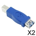 thumbnail image 1 of Convertidor tipo A para imprimir,Acoplador adaptador USB 3.0 tipo A para imprimir,Convertidor de impresión macho a USB 3.0 hembra,Adaptador convertidor USB 3.0 a impresión,Imprimir en 2 piezas, 1 of 8
