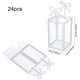 thumbnail image 2 of Caja de regalo de plástico transparente con lazo, 24 unidades, 4,5 x 2,5 x 2,5 cm, de PVC transparente., 2 of 8