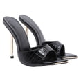 thumbnail image 1 of GOOHOCHY 1 par de zapatos puntiagudos de moda Sandalias de verano Tacones altos de verano Felotaje de banquete femenino, 1 of 8