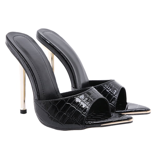 GOOHOCHY 1 par de sandalias de tacón altas moda sandalias femeninas banquete sandalias de estilete