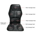 thumbnail image 2 of Vibration Back Massager, Back Massage Cushion, Vibrating Nodes to Release Stress and Fatigue, for Home and Office Use, 2 of 6