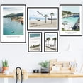 thumbnail image 4 of Un conjunto de vinilos decorativos con marco, vinilos decorativos para pared con paisajes de playa., 4 of 4