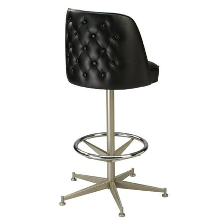 Regal Bucket Seat On Tufted 30 In Cone Metal Bar Stool Regal Bucket Seat On Tufted 30 In Cone Metal Bar Stool