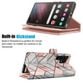 thumbnail image 4 of Galaxy S23/S23 Plus/S23 +/S23 Ultra 5G Wallet Case, Samsung Galaxy S23 Ultra PU Leather Case,Njjex Luxury Leather [9 Card Slots Holder] Carrying Folio Flip Cover [Detachable Magnetic Hard Case]-Marble, 4 of 5