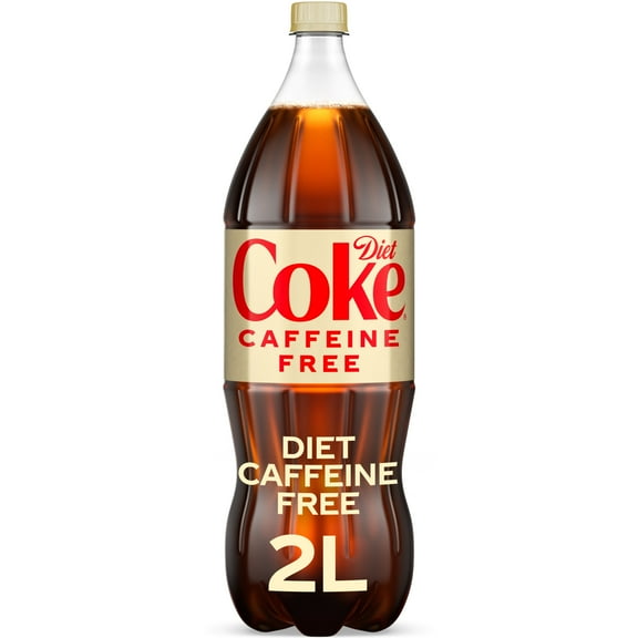 Diet Coke Caffeine Free Soda Pop, 2 Liter Bottle