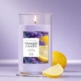 thumbnail image 3 of Yankee Candle Medium Perfect Pillar Candle, Lemon Lavender – Scented with up to 115 Hours of Burn Time, Premium Plant Wax Blend for Consistent Long Lasting Scent from First to Last Burn, 3 of 9