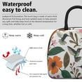 thumbnail image 3 of Obrewu Pioneer Flower and Bird Lunch Bag for Adult, Insulated, Leakproof, Oxford Cloth, 3 of 7