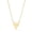 14K Yellow Gold, variant on 10K Yellow Gold Heart Pendant Necklace for Women, Adjustable 15–17 Inch Cable Chain