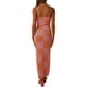 thumbnail image 5 of VISgogo Vestido sin mangas para mujer, estampado de tablero de ajedrez, sin mangas, correa de espagueti, corte bajo, sin espalda, de una pieza para verano, S/M/L VISgogo  moda, 5 of 6