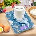thumbnail image 7 of Hippocampus Starfish Shells Food Scale Digital Kitchen Scale Waterproof Tempered Glass Tare Function 11 lb for Baking Cooking Meal Prep, 7 of 7