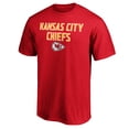 thumbnail image 2 of Men's Red Kansas City Chiefs Game Day Stack T-Shirt, 2 of 3