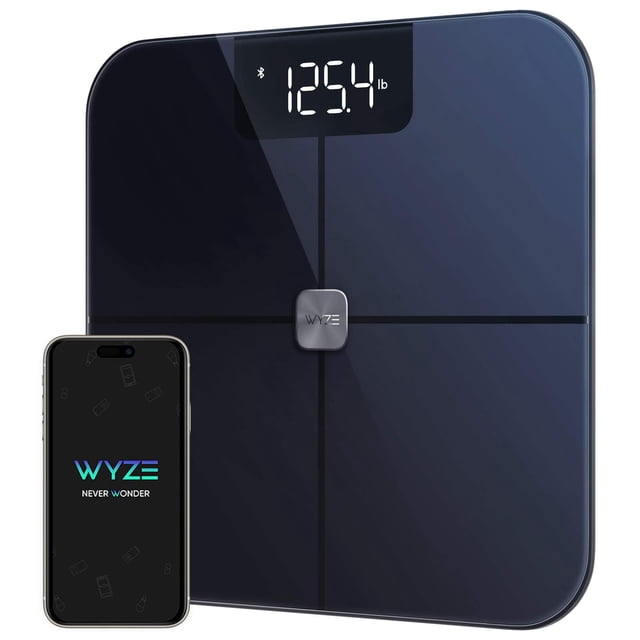 Báscula Smart Scale Wyze para peso corporal con grasa corporal y frecuencia cardíaca