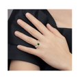 thumbnail image 4 of 1/2 Carat (ctw) Lab-Created Emerald Ring in Sterling Silver, 4 of 4