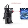 thumbnail image 6 of 3.7V 18650 Charger Li-ion Battery USB Independent Charging Portable 18350 16340 14500 Battery Charger, 6 of 6