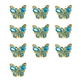 thumbnail image 1 of Nail Ornament 10Pcs DIY Creative Shape Exquisite Butterfly Nail Charm Manicure Designs, 1 of 5