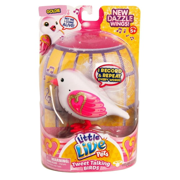 Little Live Pets Tweet Talking Birds Goldie Toy