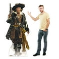 thumbnail image 3 of Advanced Graphics 693 Capt Barbossa Stand-Up en Carton Grandeur Nature, 3 of 5