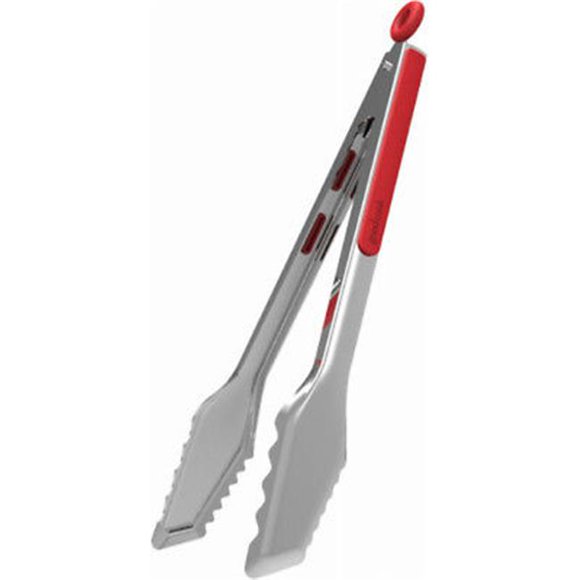 Bradshaw International  12 in. Stainless Steel Locking Tongs
