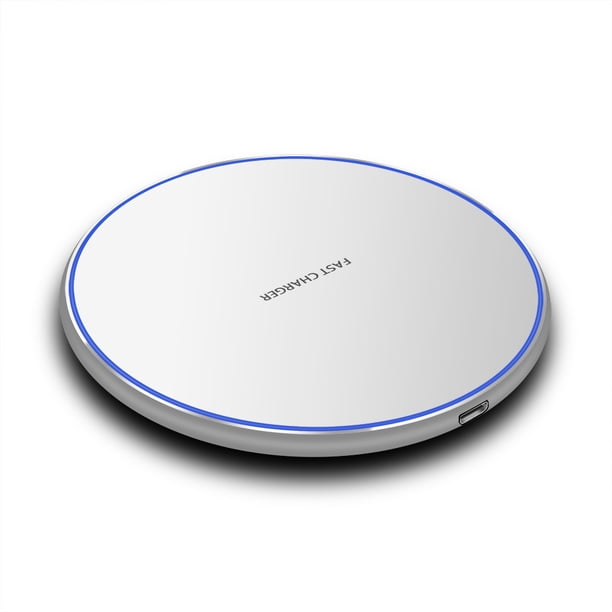 Almohadilla De Carga Inalámbrica Usb De Carga Rápida Para Teléfono De Escritorio De Carga Inalámbrica Ultrafina matsuzay EL013431-02