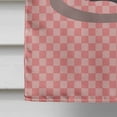 thumbnail image 4 of Carolines Treasures BB7879CHF Coypu Nutria River Rat Drapeau de Maison en Toile à Carreaux Roses, 4 of 4