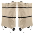 thumbnail image 1 of LABSERRON 2 Pcs Sacs à Roulettes Grande Capacité Voyage Couleur Assortie pour Magasinage Femmes, 1 of 6