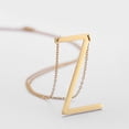 thumbnail image 5 of Collar ajustable con Colgante de 26 letras para hombre y mujer yuxing clásico brillante, 5 of 5