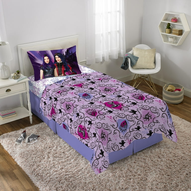 Descendants 3 Bed in a Bag Kids Bedding Set Wicked Women