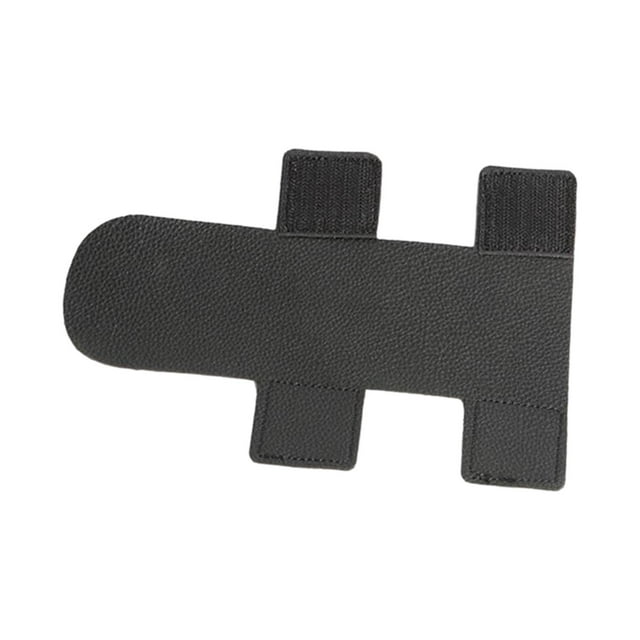 mmirethe Protection de Trombone Ensemble de Housse de Tube de Traction avec Coussin en Cuir pour Entretien des Instruments Protection de Main Noire