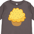 thumbnail image 4 of Inktastic Lemon Poppyseed Muffin Boys or Girls Long Sleeve Toddler T-Shirt, 4 of 5