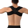 thumbnail image 4 of Fitness Heavy Shoulder Straps, Back Posture Corrector for Men Women, Back Straightener Posture Corrector, Posture Shoulder Brace, Adjustable Back Brace Posture Corrector(M(55-65kg)), 4 of 7