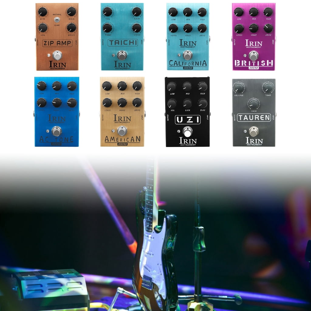 Guitar Effect Pedal Sound Effects Pedal with Modern High Gains Amp Simulator