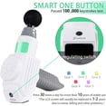 thumbnail image 4 of Sotion Muscle Massage Gun Deep Tissue , Percussion Massage Gun for Athletes Body Massager (White) - New, 4 of 7