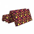 thumbnail image 2 of Fruits Foldable Mattress, Cherry Apple Orange Peach, 78.7" x 47.2", Dark Fuchsia Multicolor, by Ambesonne, 2 of 6