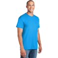 thumbnail image 6 of Gildan GildanMen'sDryBlendAdultT-Shirt,2-Pack,-Sportgrey/Sapphire,M, 6 of 6