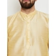thumbnail image 3 of Mens Silk Blend Bollywood Style Designer Party Wear Indian Ethnic Dhoti Kurta, 3 of 3