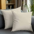 thumbnail image 2 of Throw Pillow Covers 18x18 Inch Set of 2 Swan White Decorative Pillow Covers Simple Style Cushion Cover Pillowcase for Sofa Couch Bed Home Decor, 2 of 9
