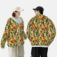 thumbnail image 4 of Gaeub Kittens With Maple Leaves Men's and Women's UPF 50+ Long-Sleeved Sun Protection Clothing, Fishing Shirt Long Sleeve Zip-3X-Large, 4 of 7