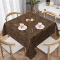 thumbnail image 2 of Square Tablecloth 52 x 52 Inch, Vintage Wood Surface Tablecloth Square Stain Resistant Table Cloth Cover Outdoor Tablecloth for Dining Table, Buffet Parties and Camping, 2 of 8