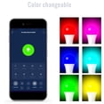 thumbnail image 2 of Iluminación bombilla LED wifi habilitada Matsuzay control único Type4, 2 of 6